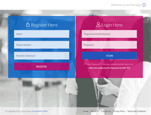 Tablet Screenshot of joyrecharge.com